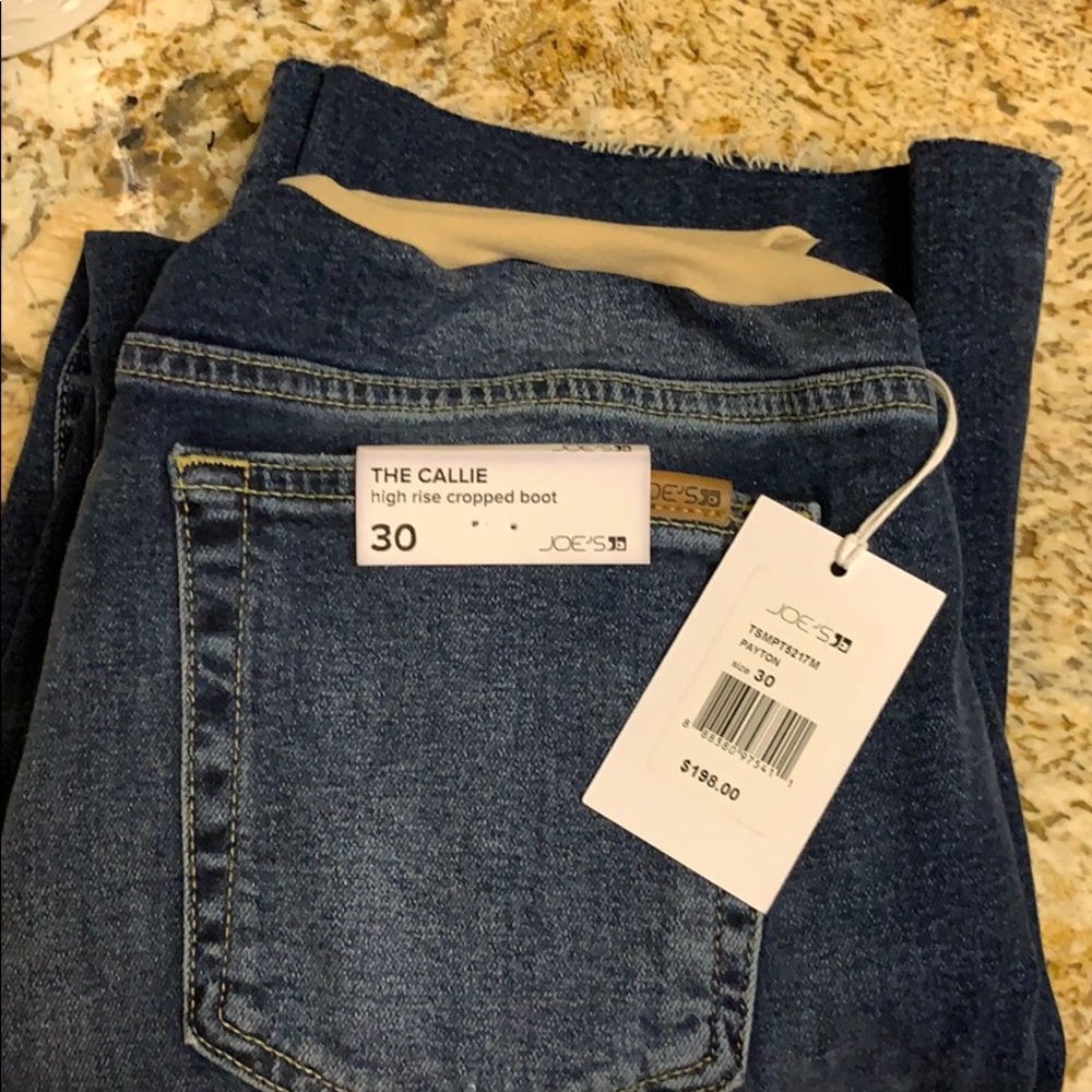 Maternity Joes Jeans High Rise Callie Cropped Boot